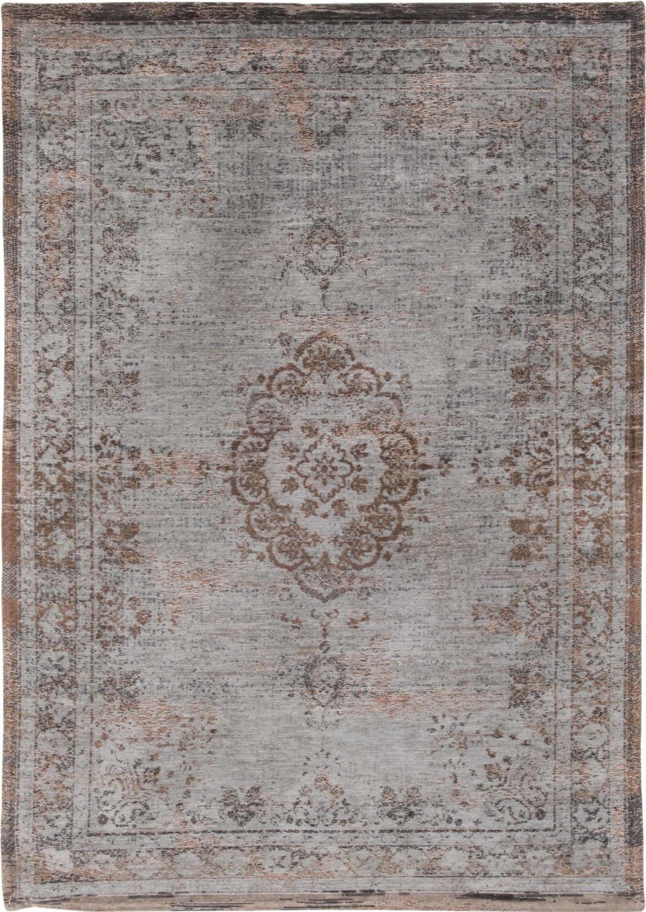 Louis De Poortere teppe LX 8257 Fading World Medaillon Grey Ebony