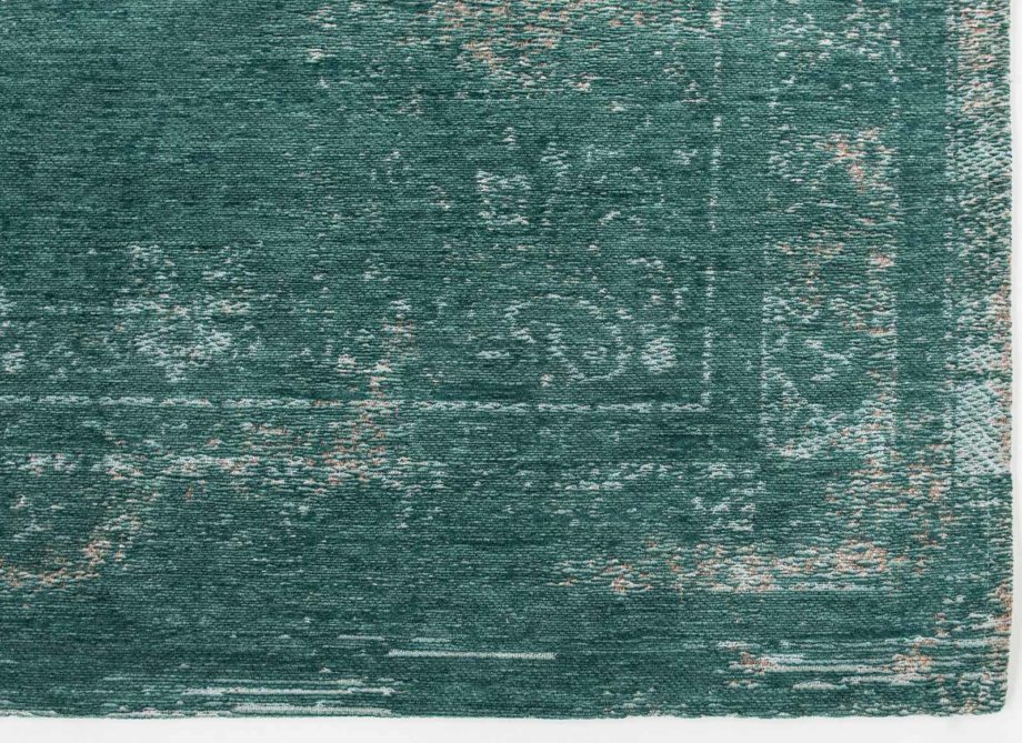 Louis De Poortere teppe LX 8258 Fading World Medaillon Jade corner