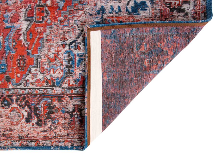 Louis De Poortere teppe LX 8703 Antiquarian Antique Heriz Classic Brick back