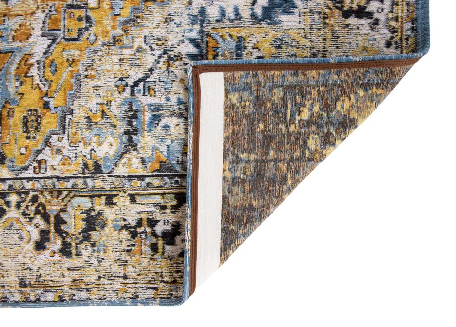 Louis De Poortere teppe LX 8704 Antiquarian Antique Heriz Amir Gold back