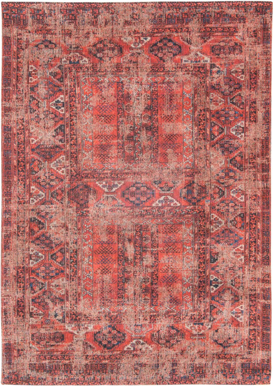 Louis De Poortere teppe LX 8719 Antiquarian Antique Hadschlu 782 Red