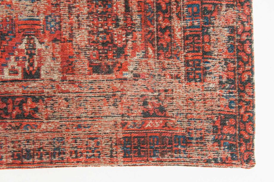 Louis De Poortere teppe LX 8719 Antiquarian Antique Hadschlu 782 Red corner