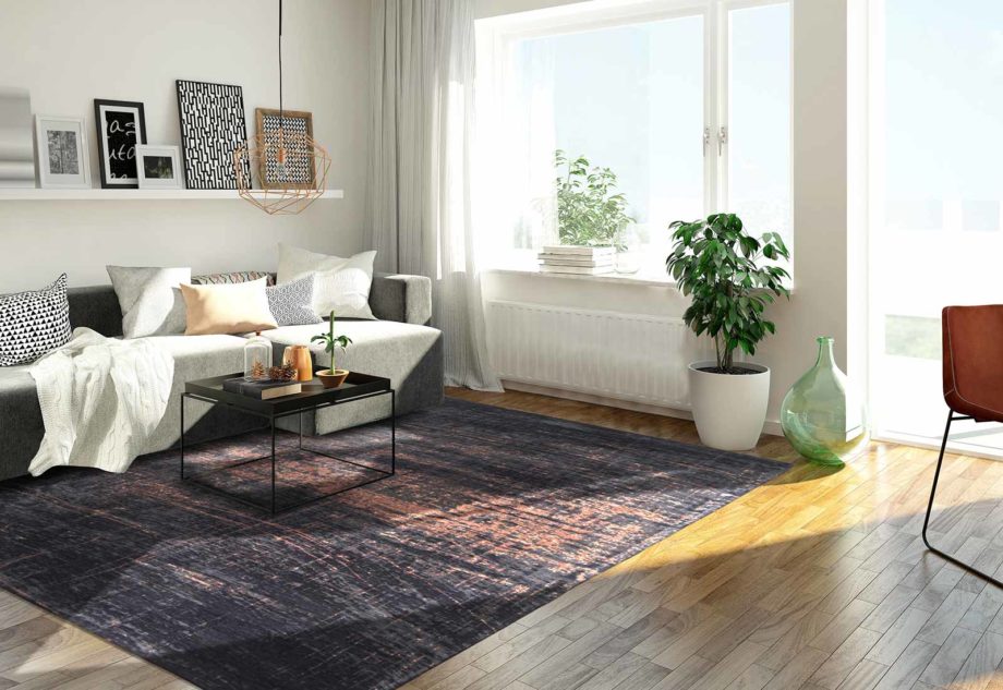 Louis De Poortere teppe LX 8925 Mad Men Griff Soho Copper interior