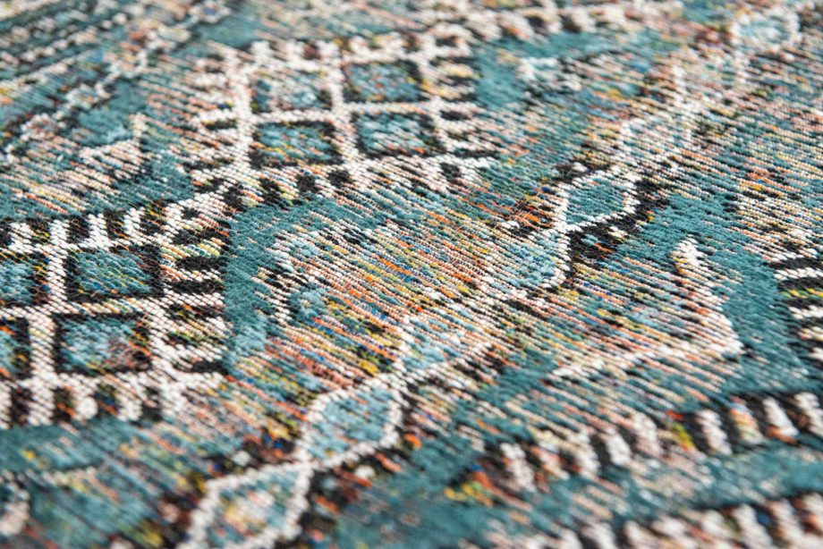 Louis De Poortere teppe LX 9110 Antiquarian Kilim Zemmuri Blue zoom 1