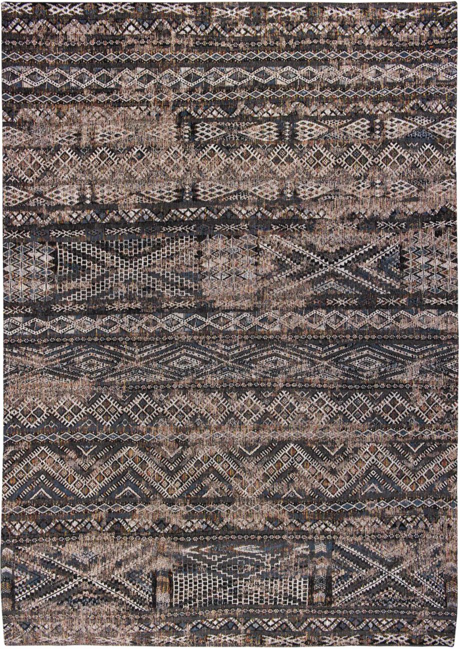 Louis De Poortere teppe LX 9113 Antiquarian Kilim Black Rabat
