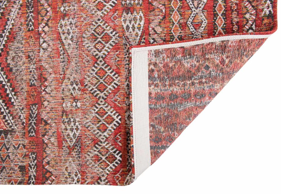 Louis De Poortere teppe LX 9115 Antiquarian Kilim Fez Red back