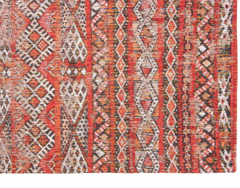Louis De Poortere teppe LX 9115 Antiquarian Kilim Fez Red corner