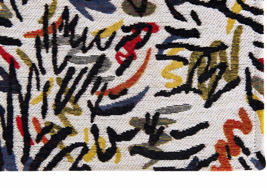 Louis De Poortere teppe LX 9144 Gallery Graffito Street Graph corner