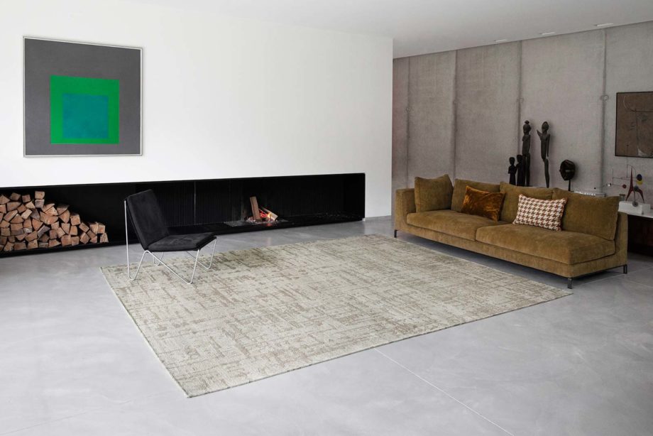 Louis De Poortere teppe LX 9197 Structures Baobab Dry Beige interior 4