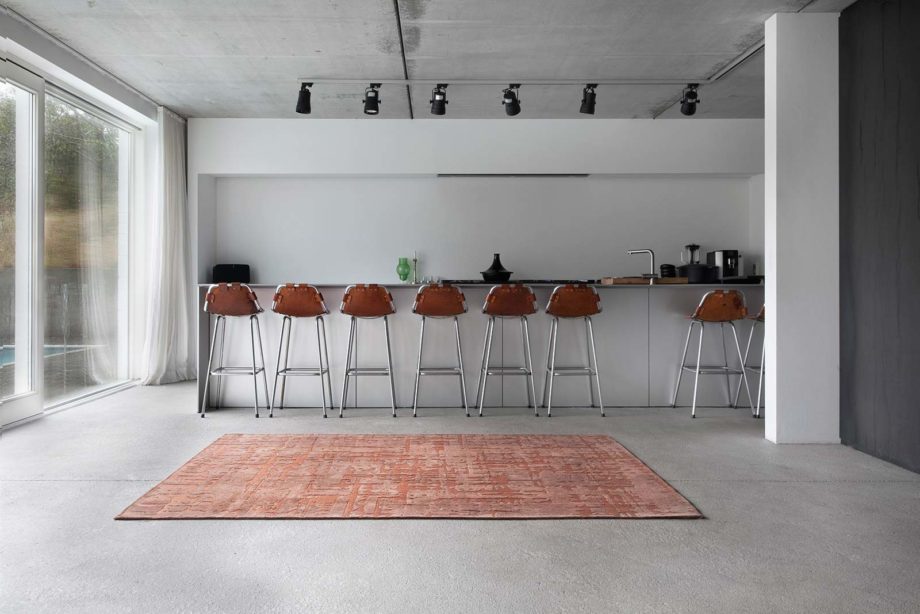 Louis De Poortere teppe LX 9199 Structures Baobab Za Copper interior 1