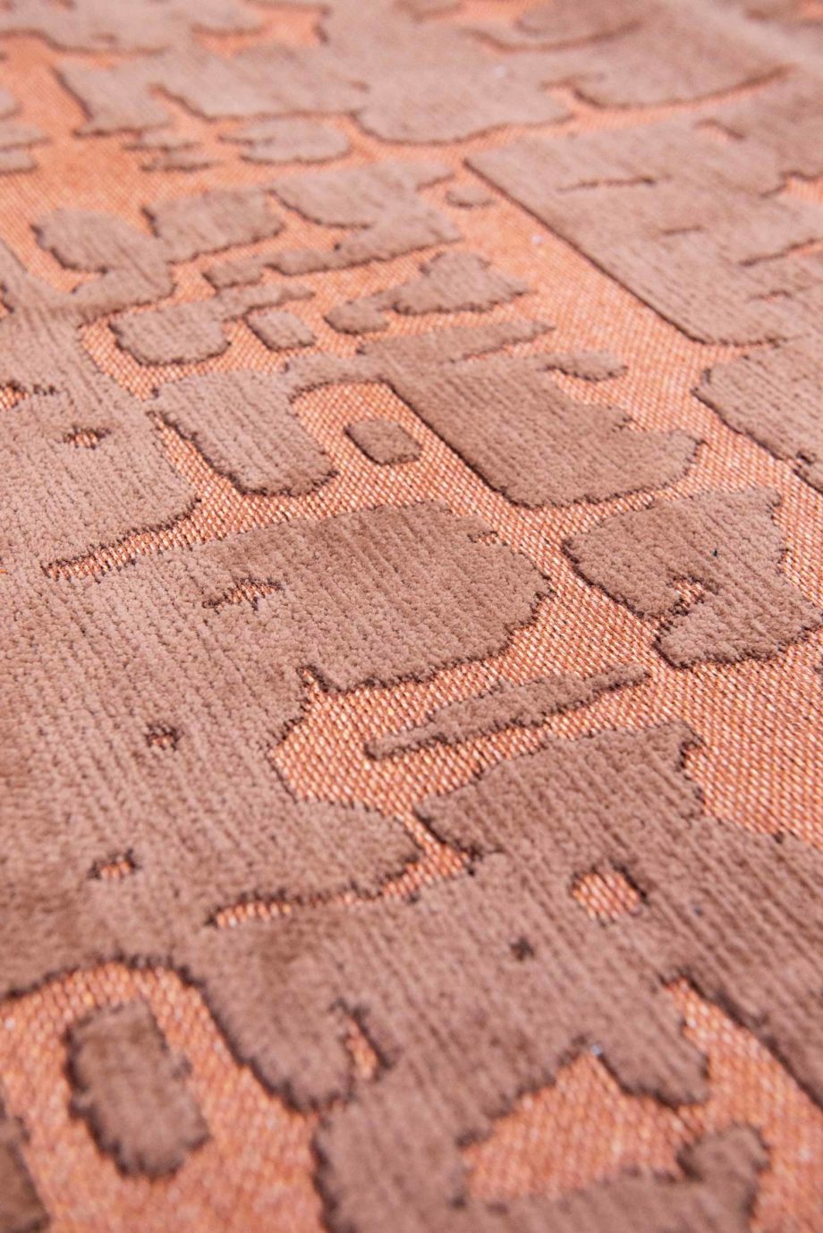 Louis De Poortere teppe LX 9199 Structures Baobab Za Copper zoom 3