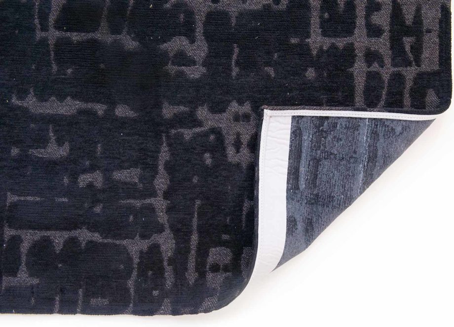 Louis De Poortere teppe LX 9200 Structures Baobab Black Water back