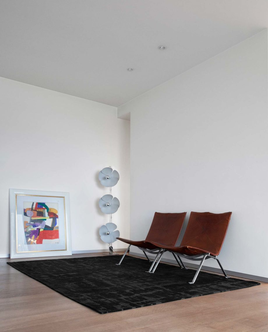 Louis De Poortere teppe LX 9200 Structures Baobab Black Water interior 1