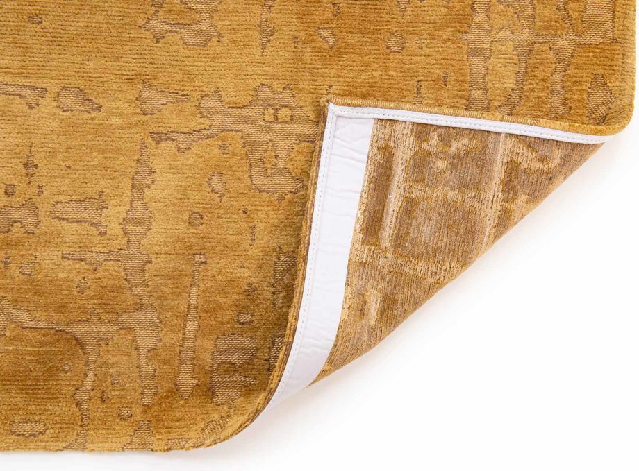 Louis De Poortere teppe LX 9201 Structures Baobab Madagascar Gold back