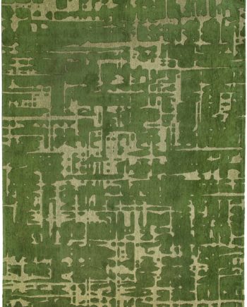 Louis De Poortere teppe LX 9202 Structures Baobab Perrier Green