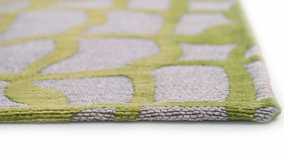 Louis De Poortere teppe LX 9204 Mad Men Dedalo Republic Green side