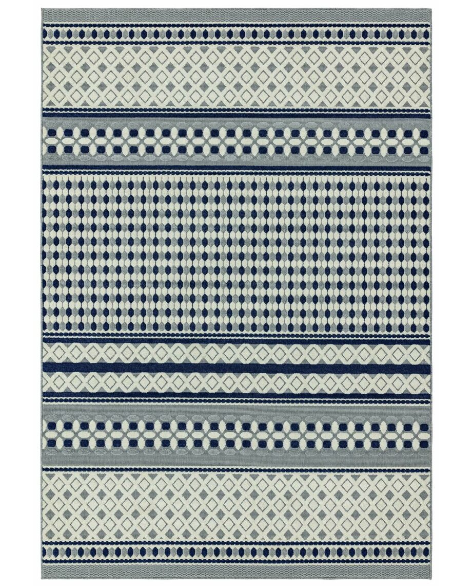 Asiatic Antibes AN06bluecreamgeometric