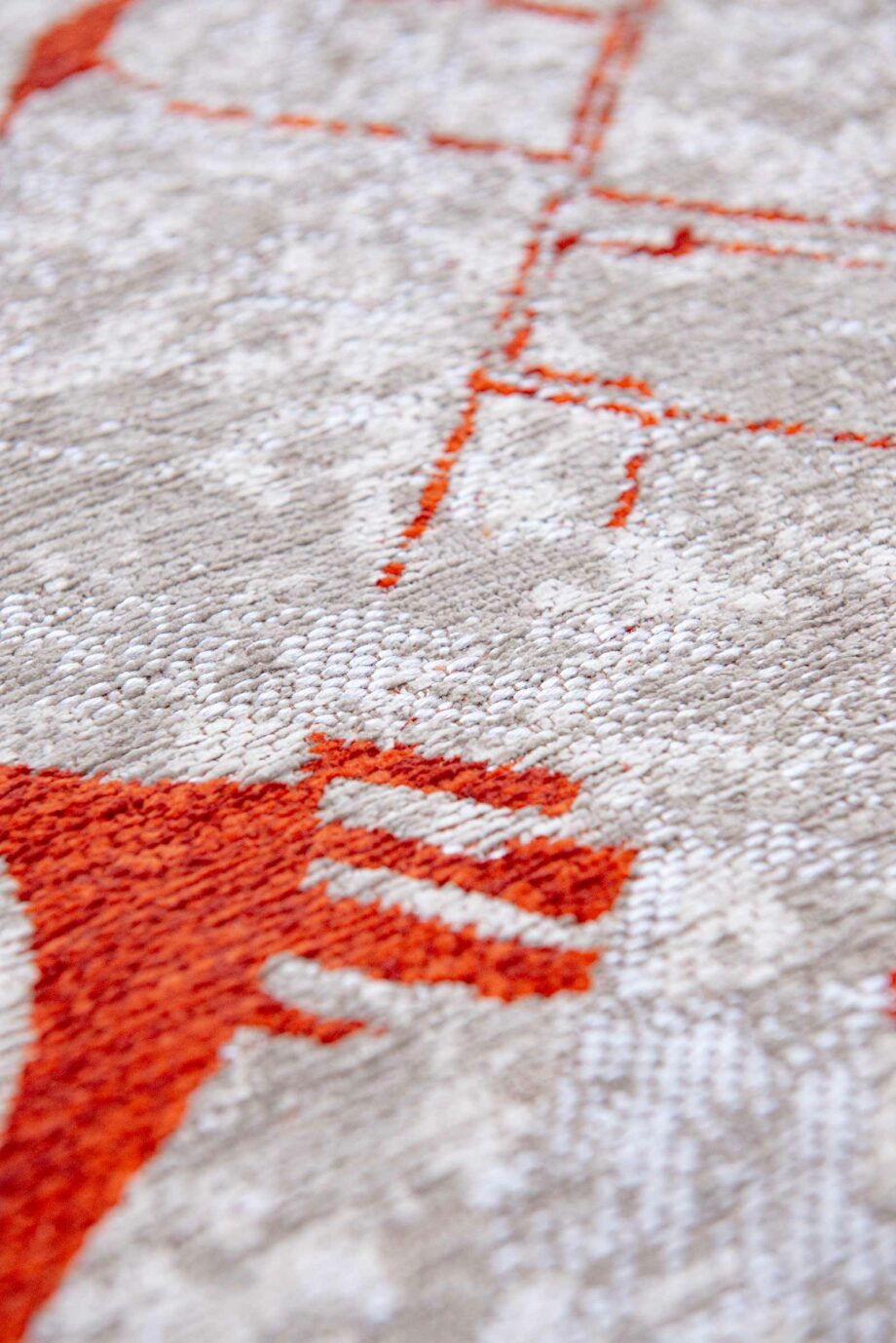 Louis De Poortere teppe Cities Amsterdam 9323 Orange Cut zoom 1