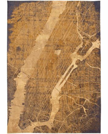 Louis De Poortere teppe Cities New York 9315 Gatsby Gold