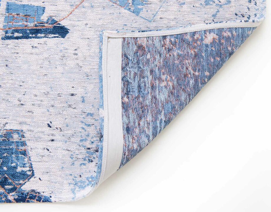 Louis De Poortere teppe Cities Tokyo 9314 Conductive Blue back