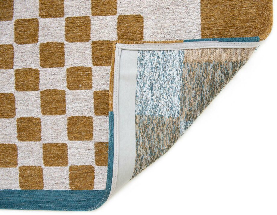 Louis De Poortere teppe Craft Chess 9338 Honey back