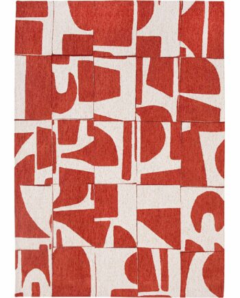 Louis De Poortere teppe Craft Papercut 9364 Rust