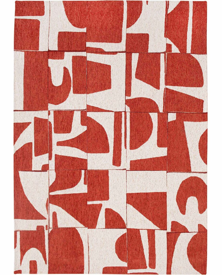 Louis De Poortere teppe Craft Papercut 9364 Rust