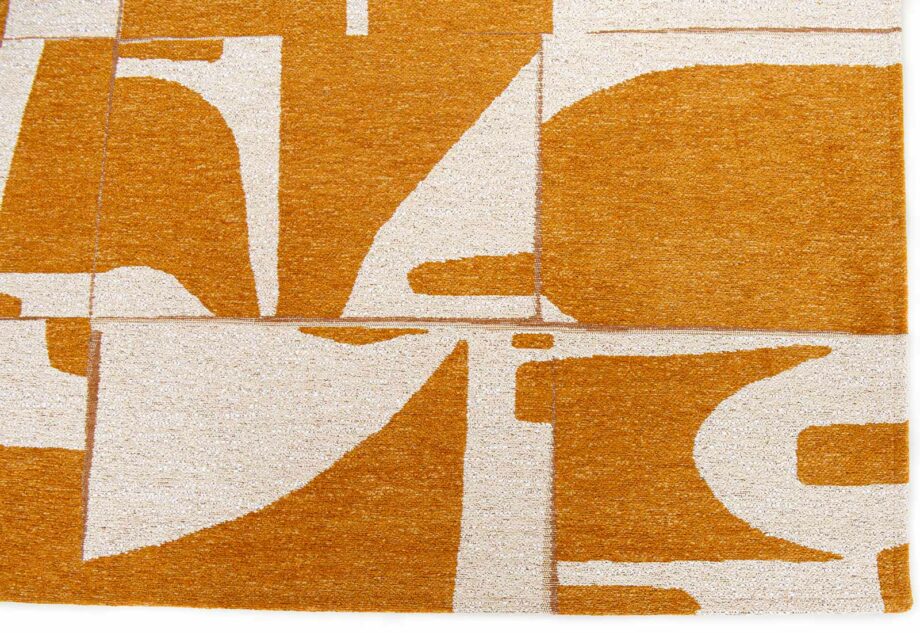 Louis De Poortere teppe Craft Papercut 9367 Curry corner