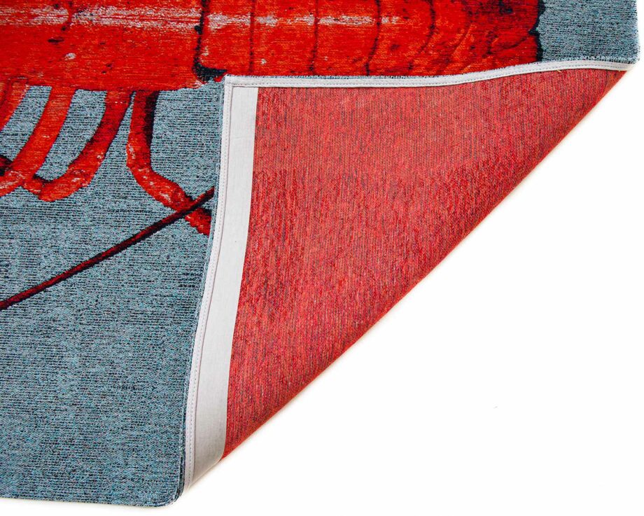 Louis De Poortere teppe Pop 9389 Steam Red back