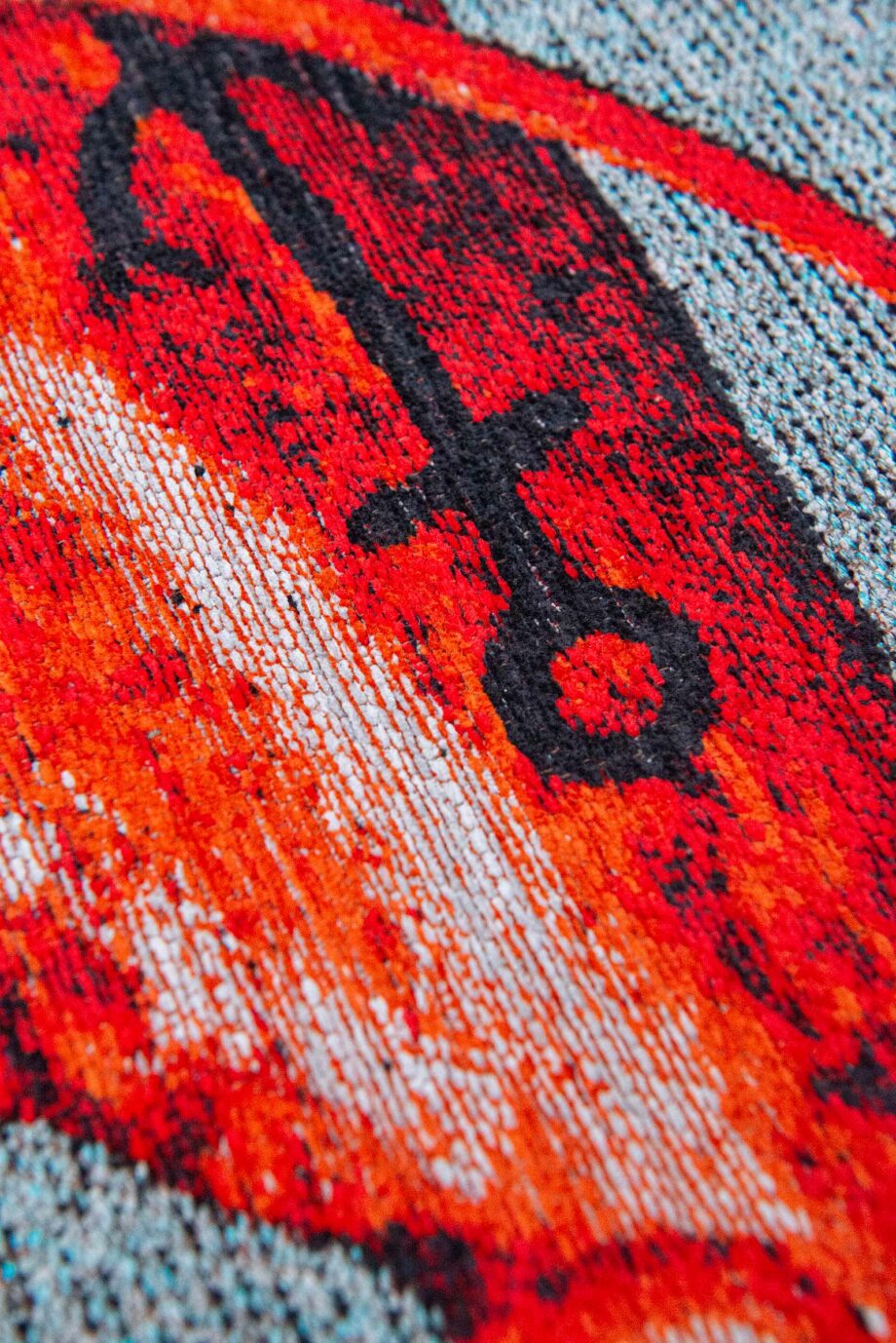 Louis De Poortere teppe Pop 9389 Steam Red zoom 1