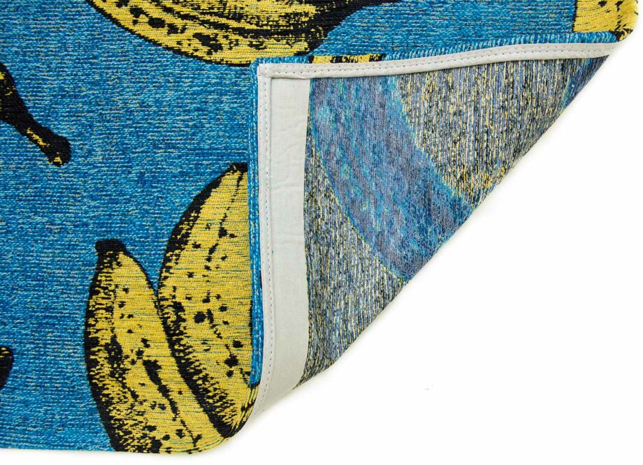 Louis De Poortere teppe Pop 9394 California Blue back