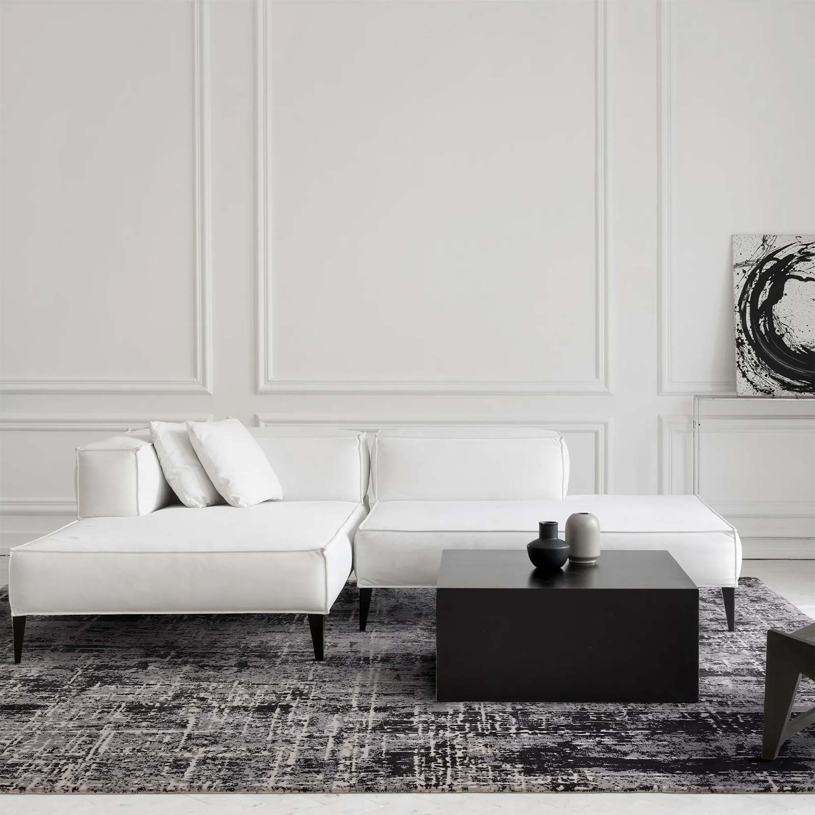 Asiatic Kuza abstract black sq