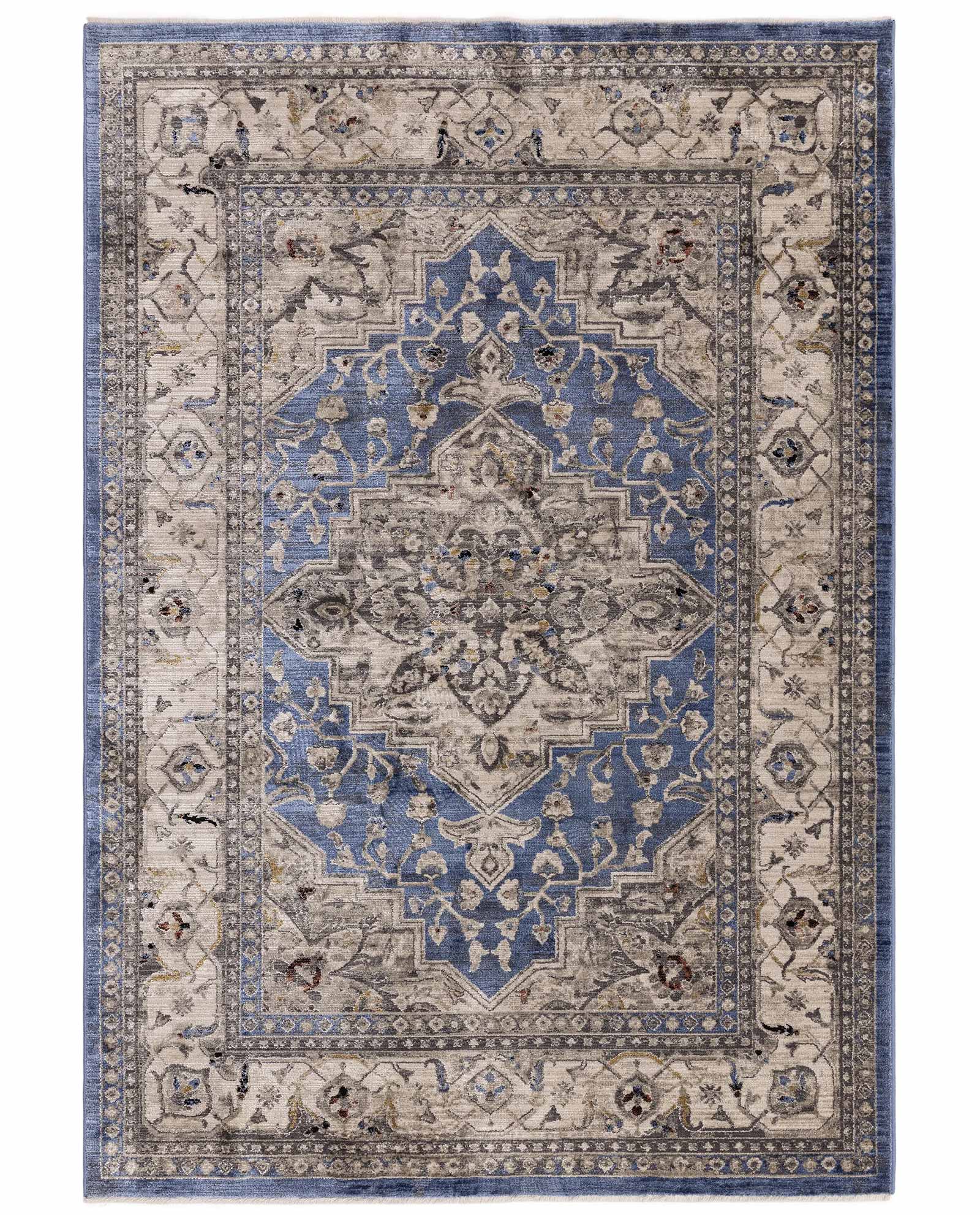 Asiatic Sovereign 0007 blue medallion rug