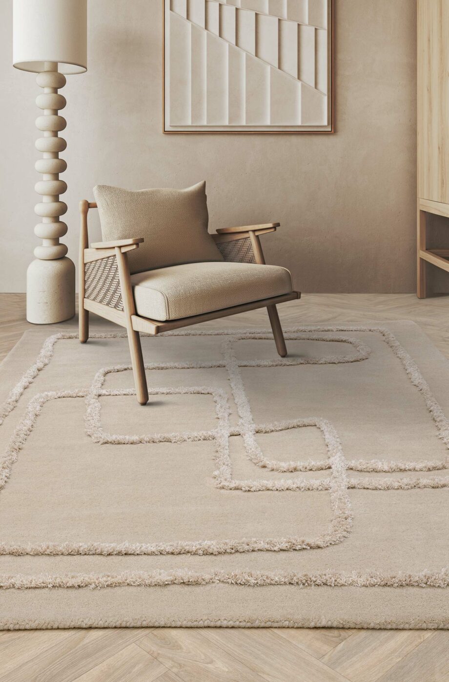 Asiatic teppe 95 Infinity Sand interior new