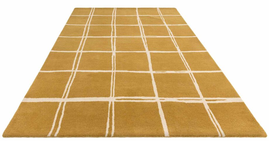 Asiatic teppe Albany Grid Gold 1 3D