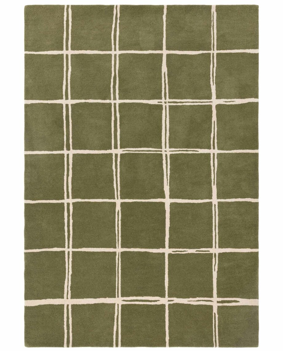 Asiatic teppe Albany Grid Olive
