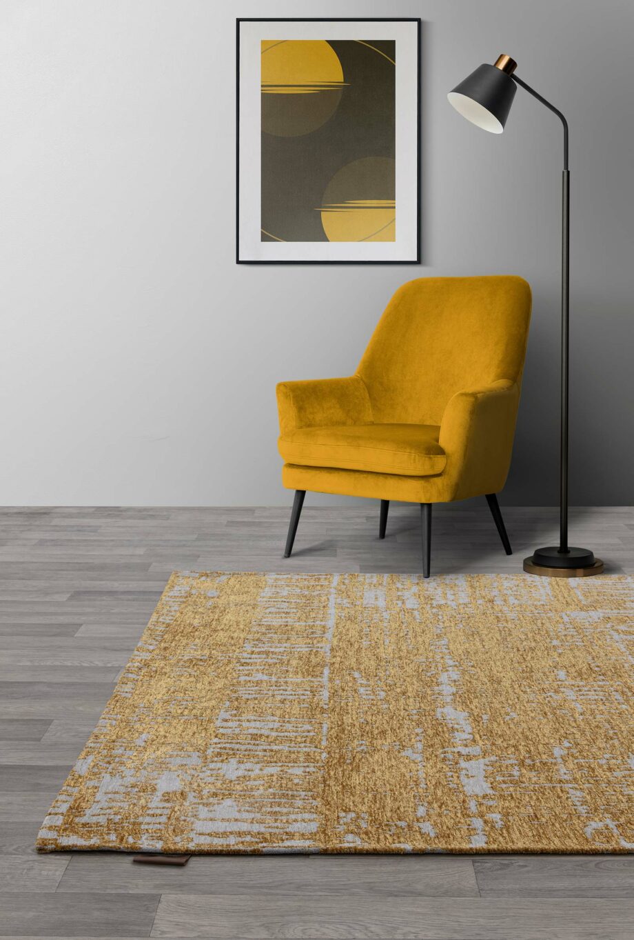 Asiatic teppe Beau Gold interior new