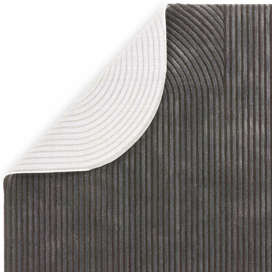 Asiatic teppe Kuza Shape Black Charcoal 3