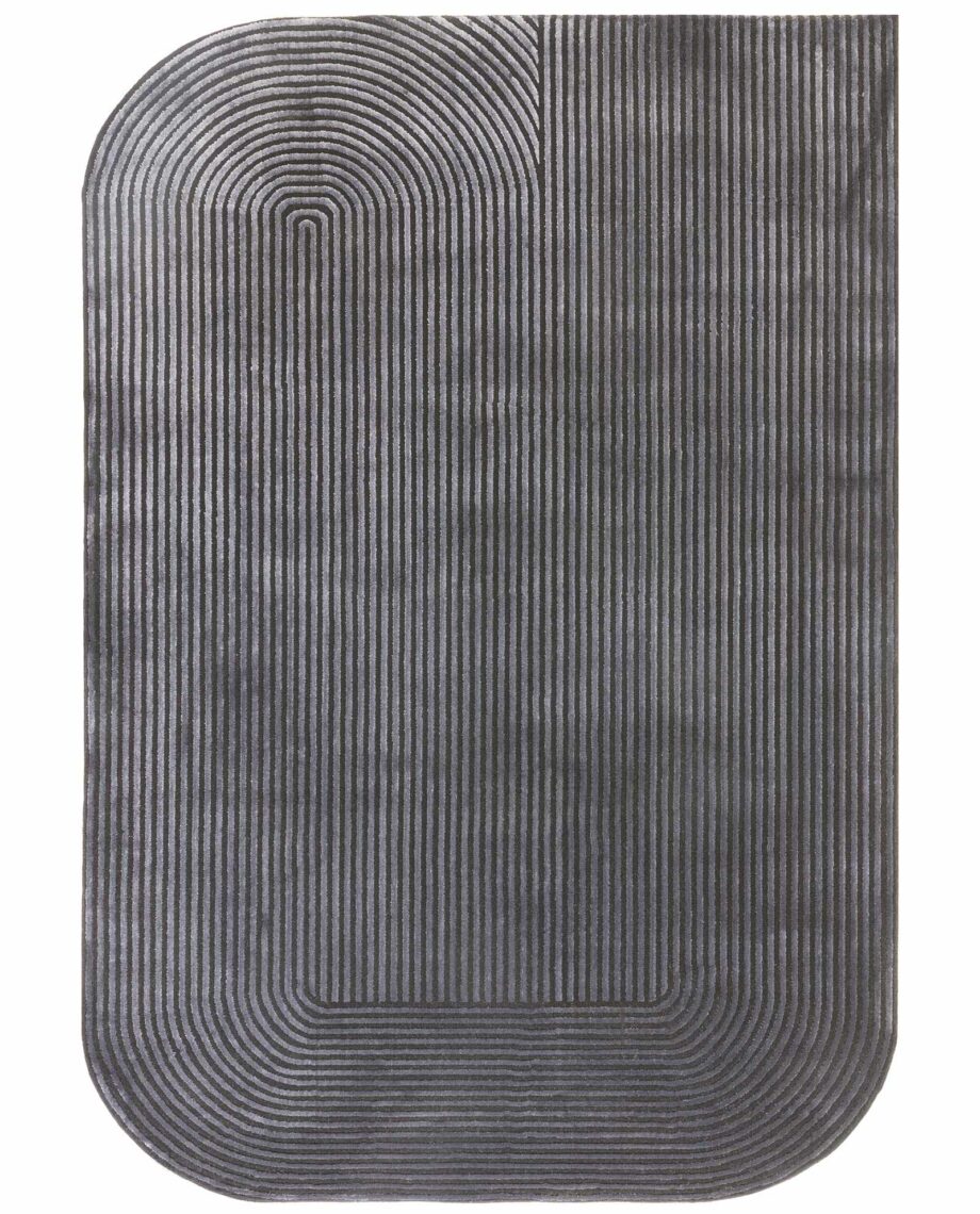 Asiatic teppe Kuza Shape Black Charcoal