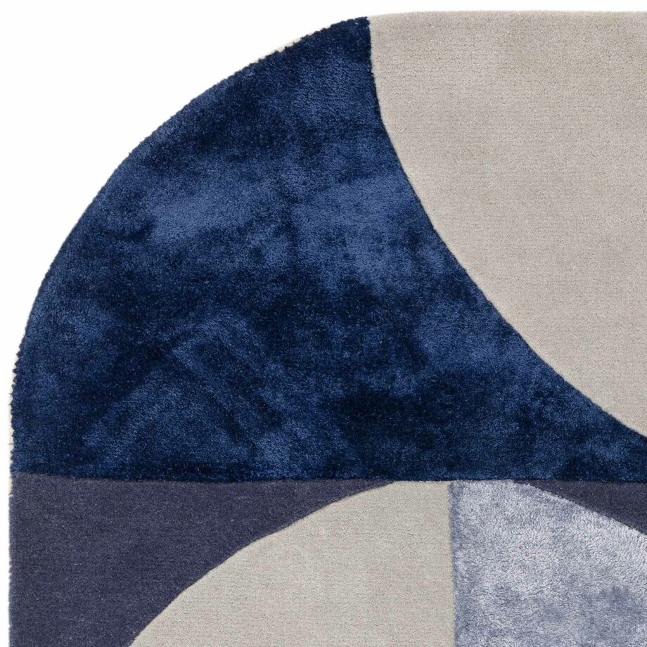 Asiatic teppe Matrix 74 Oval Indigo 2