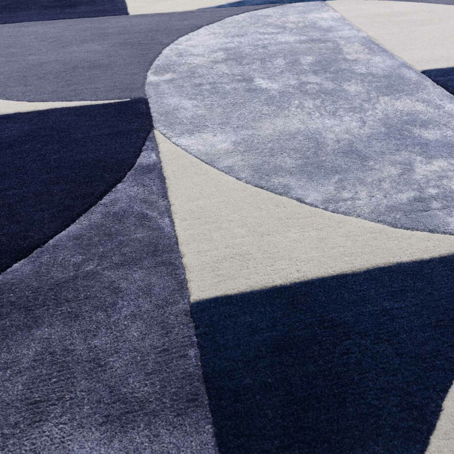 Asiatic teppe Matrix 74 Oval Indigo 4