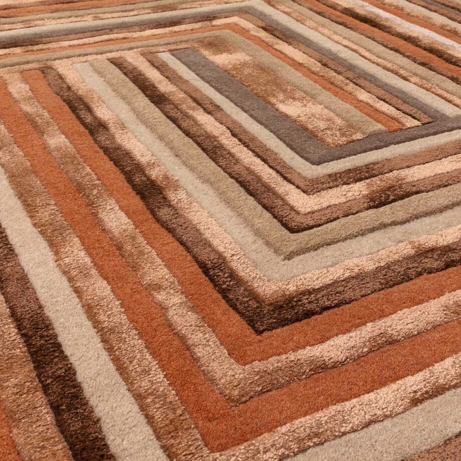 Asiatic teppe Matrix 80 Network Terracotta 4
