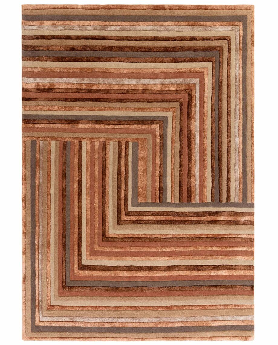 Asiatic teppe Matrix 80 Network Terracotta