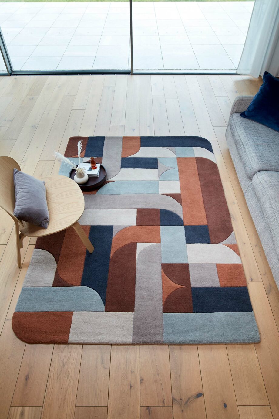 Asiatic teppe Matrix 88 Klotski Terracotta interior