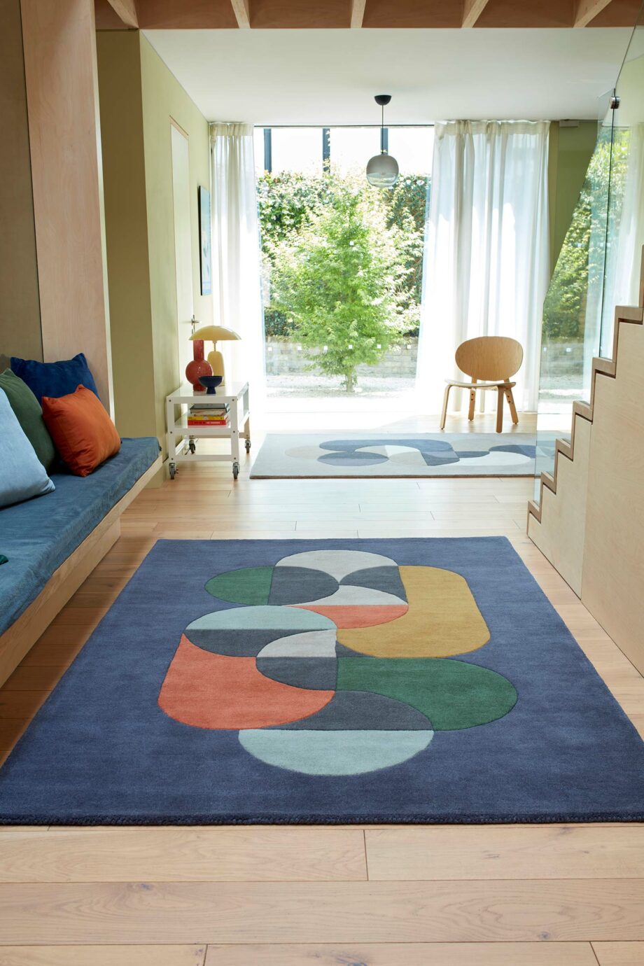 Asiatic teppe Matrix 91 Statement Navy interior