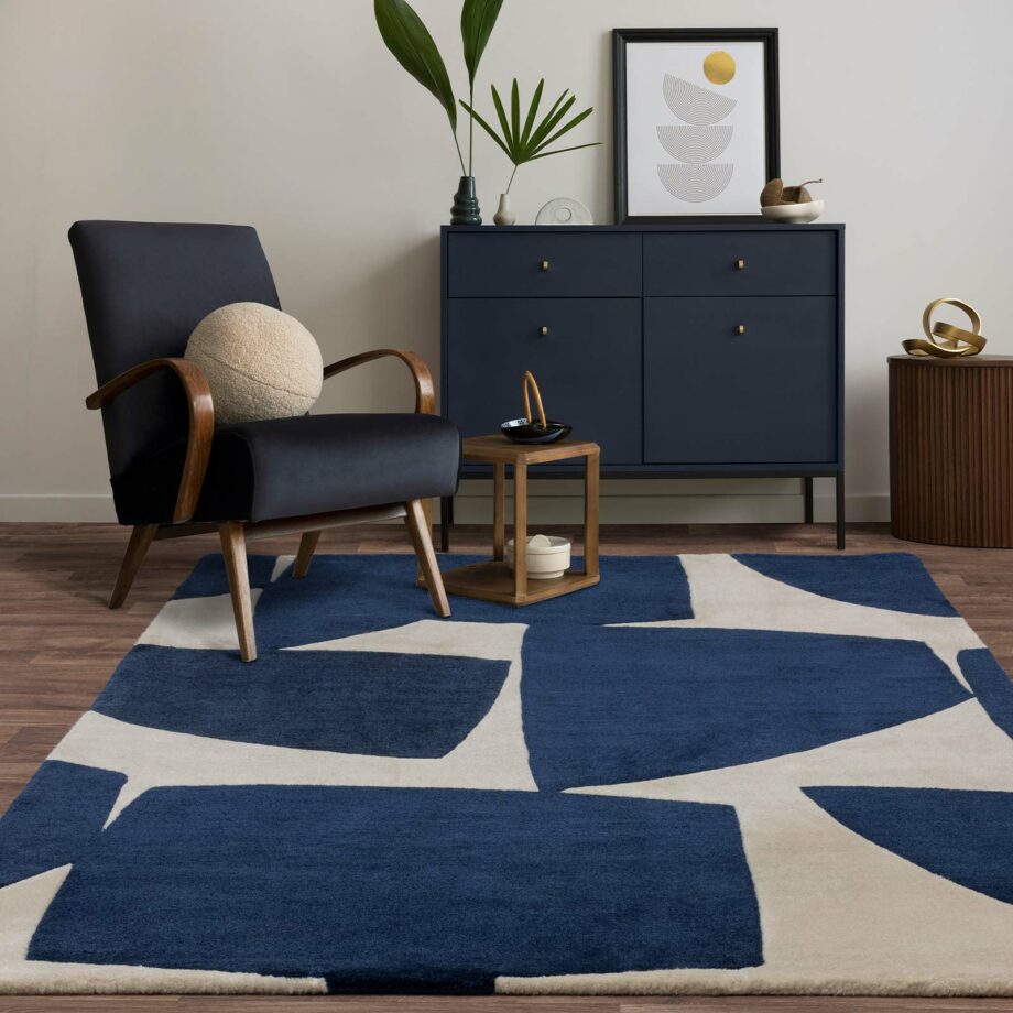 Asiatic teppe Romy 03 Kite Bue interior square