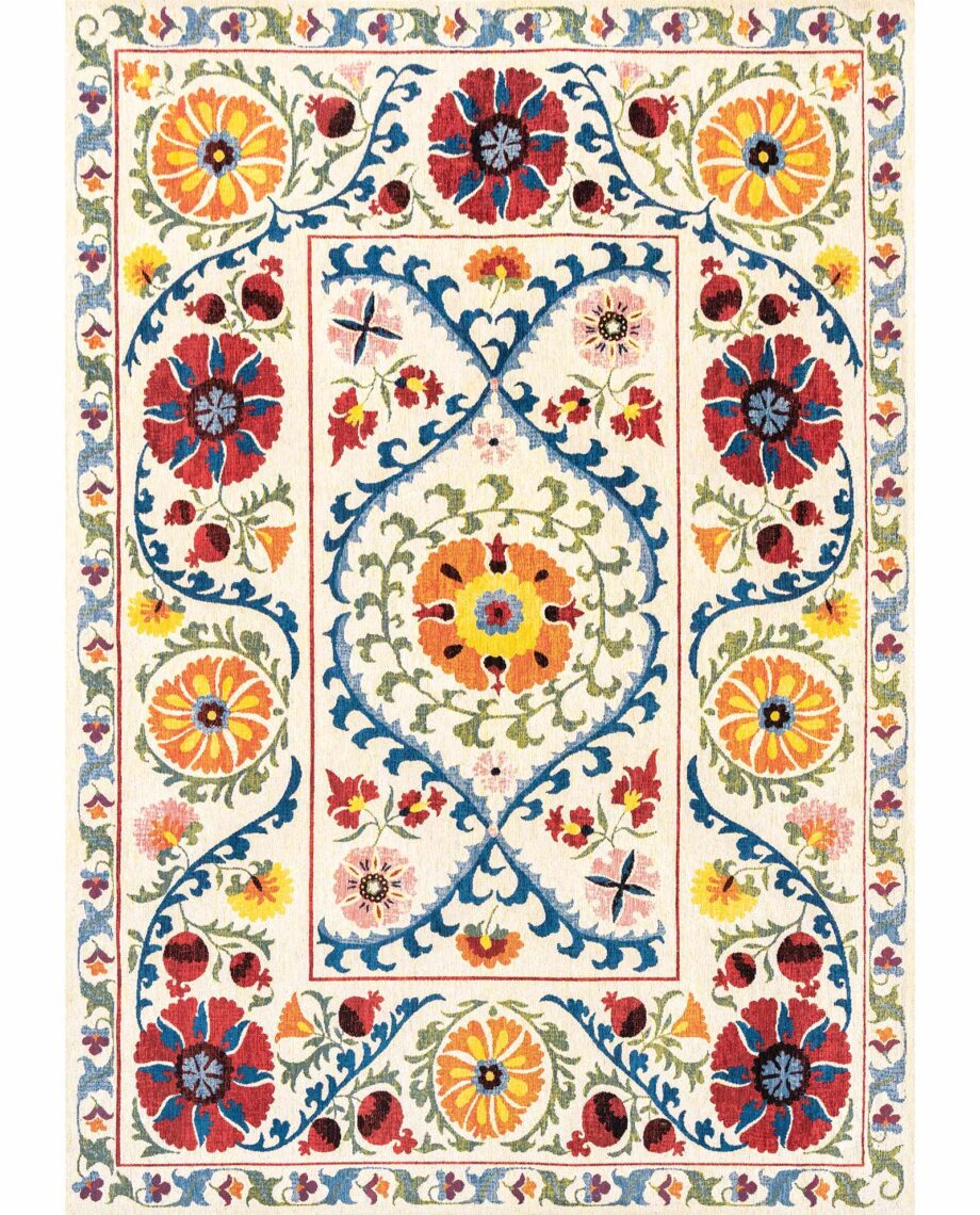 Louis De Poortere teppe Antiquarian Suzani 9728 Origine