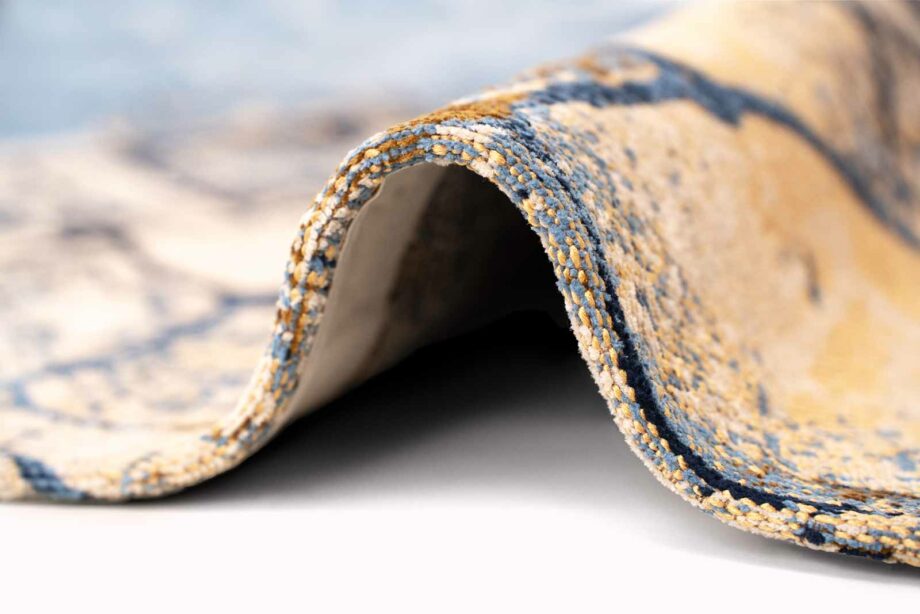 Louis De Poortere teppe Cities Dubai 9698 Gold Sea upfold