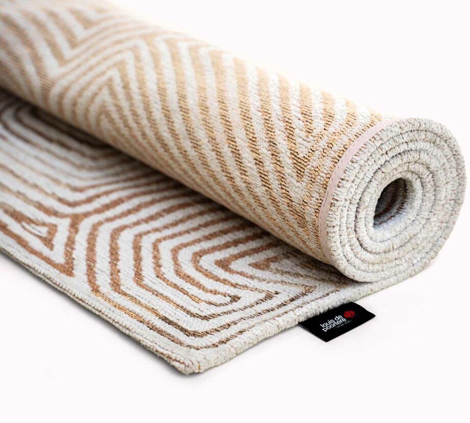 Louis De Poortere teppe Meditation Coral 9800 Indian Sand roll
