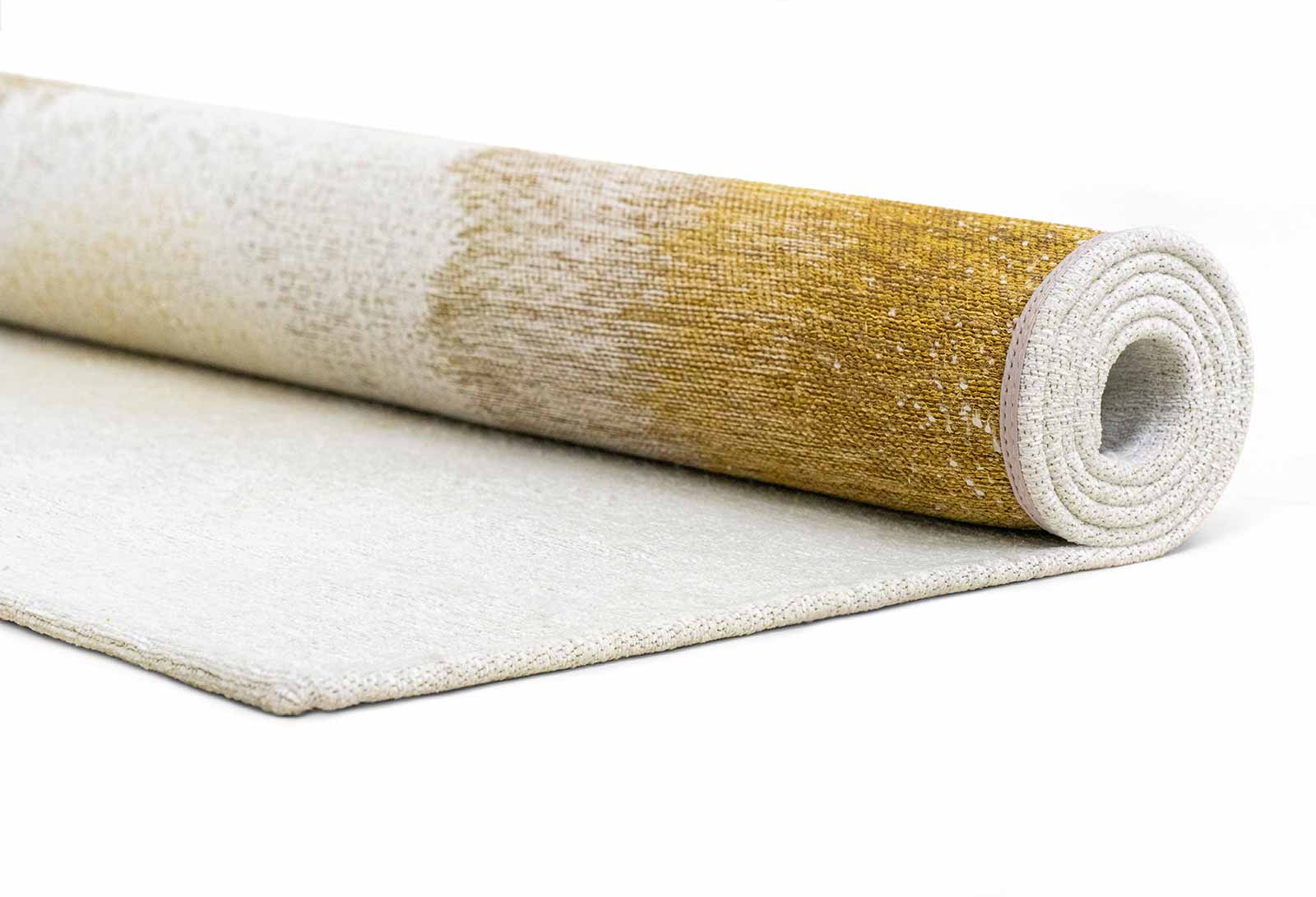 Louis De Poortere teppe Meditation 2100 Drop Gold Moss roll